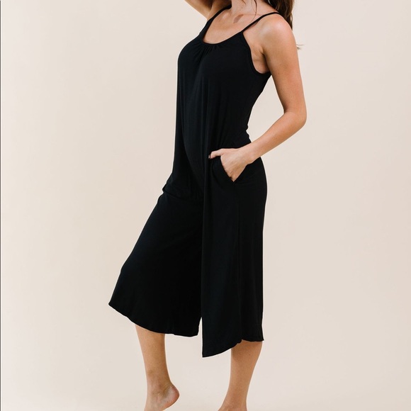 Good Better Best Cropped Wide Leg Tank Jumpsuit - Picture 6 of 9